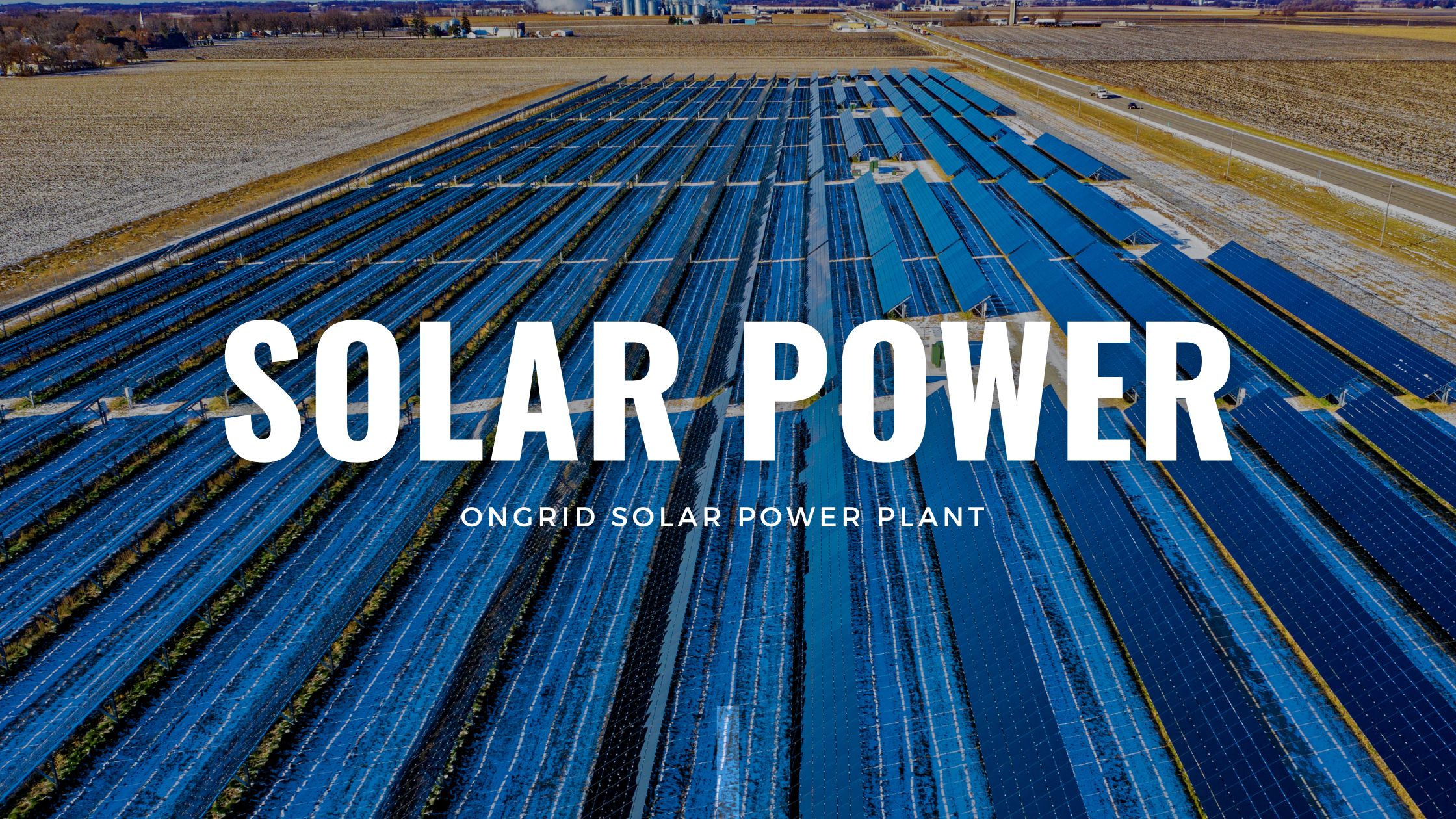 Ongrid Solar Power Plant